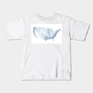 US rivers Kids T-Shirt